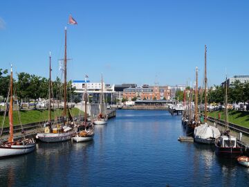 Así es Kiel, una bella ciudad portuaria de Alemania