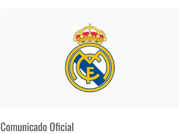 Comunicado oficial del Real Madrid