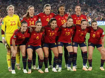 Alineación de España en la final del Mundial 