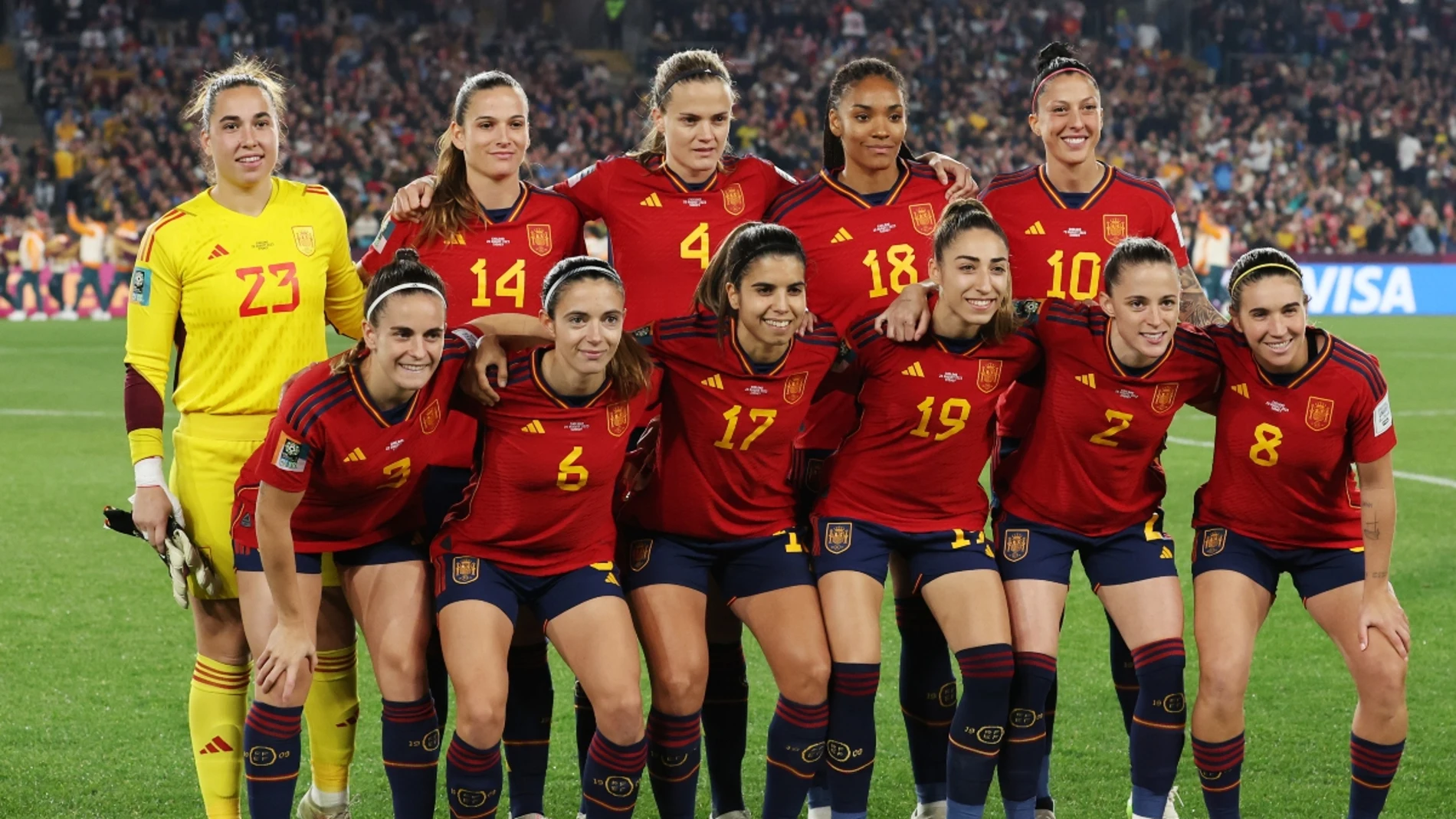 Alineación de España en la final del Mundial 