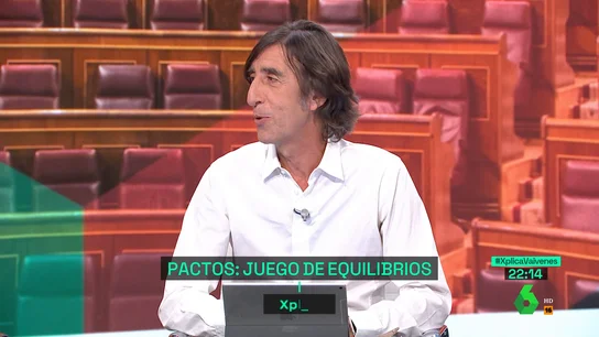 Benjamín Prado: "Vox no cree en las autonomías, pero Santiago Abascal ya ha cobrado de dos" Benjamín Prado: "Vox no cree en las autonomías, pero Santiago Abascal ya ha cobrado de dos"