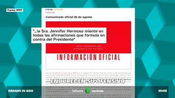 El nuevo comunicado de la RFEF contra Jenni Hermoso: "Ha sido abducida por el sindicato FutPro"