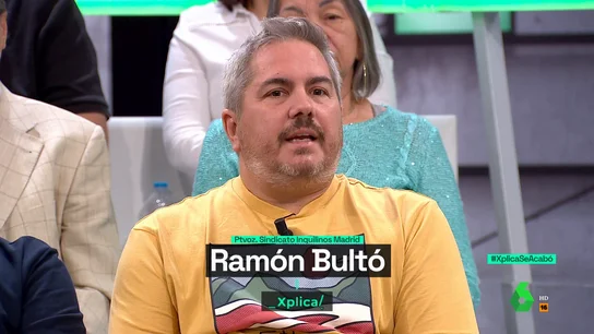 Ramón Bultó, portavoz del Sindicato de Inquilinos de Madrid XPLICA - Ramón Bultó: "Los que pagamos alquiler apadrinamos a un rico cada mes"