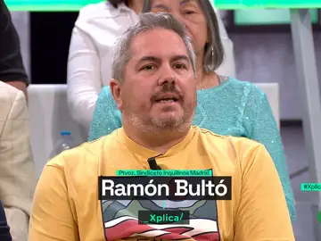 Ramón Bultó, portavoz del Sindicato de Inquilinos de Madrid