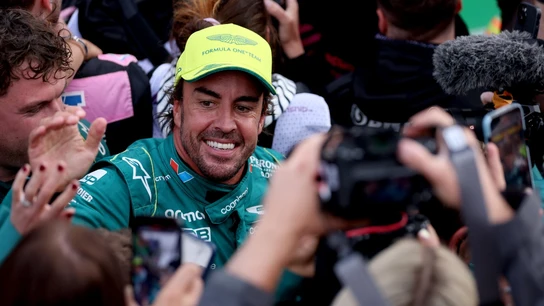 Fernando Alonso, sonriente Fernando Alonso, sonriente