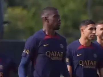 &quot;Equipo de mierda&quot;: el insulto de Lucas Hernández al Barça tras una pregunta de Mbappé a Dembélé
