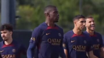 "Equipo de mierda": el insulto de Lucas Hernández al Barça tras una pregunta de Mbappé a Dembélé