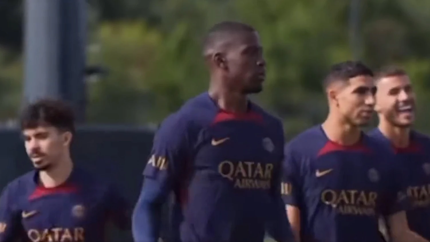 "Equipo de mierda": el insulto de Lucas Hernández al Barça tras una pregunta de Mbappé a Dembélé