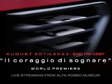 Una imagen antes de desvelar el nuevo deportivo de Alfa Romeo Una imagen antes de desvelar el nuevo deportivo de Alfa Romeo