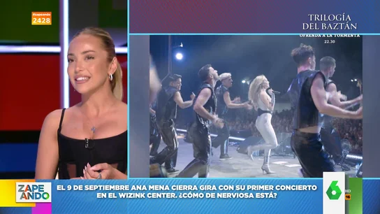 Ana Mena confiesa estar nerviosa por su primer concierto en el WiZink Center: "Llevo luchando por eso toda la vida" Ana Mena confiesa estar nerviosa por su primer concierto en el WiZink Center: "Llevo luchando por eso toda la vida"