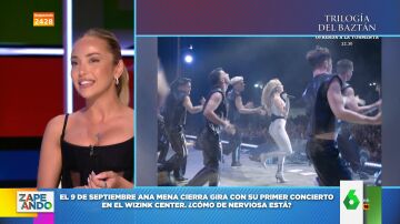 Ana Mena confiesa estar nerviosa por su primer concierto en el WiZink Center: "Llevo luchando por eso toda la vida"