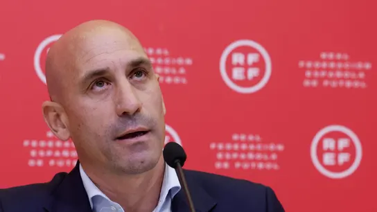 Foto de archivo del presidente de la Federación Española de Fútbol, Luis Rubiales. Foto de archivo del presidente de la Federación Española de Fútbol, Luis Rubiales.