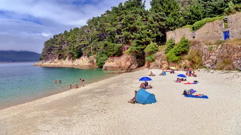 Playa de Caolin en O Vicedo, Lugo (Galicia)