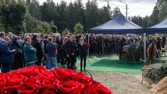 Entierran a Prigozhin a puerta cerrada y sin la presencia de Putin Entierran a Prigozhin a puerta cerrada y sin la presencia de Putin