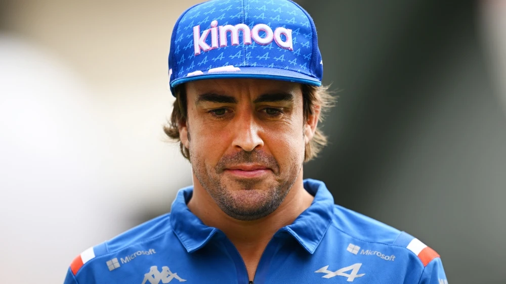 Fernando Alonso con Alpine