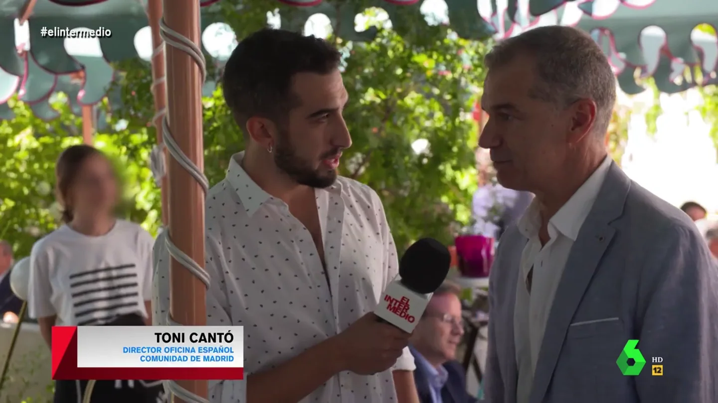 Así reacciona Toni Cantó cuando Isma Juarez le dice que pensaba que era más alto Así reacciona Toni Cantó cuando Isma Juarez le dice que pensaba que era más alto