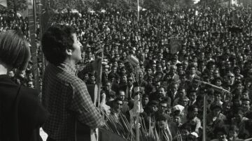 Imagen de archivo del cantautor y activista político Víctor Jara. 
