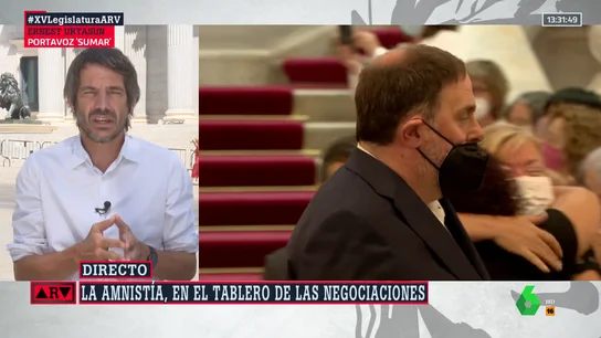 Urtasun: "Es el momento de hablar de amnistía, ha llegado el momento de pasar página" Urtasun: "Es el momento de hablar de amnistía, ha llegado el momento de pasar página"