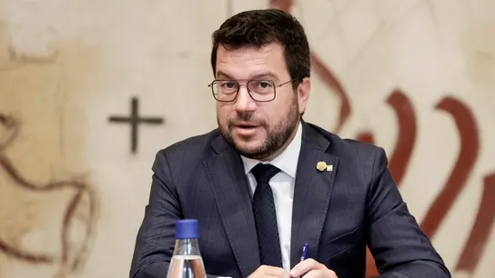El presidente de la Generalitat Pere Aragonès. El presidente de la Generalitat Pere Aragonès.