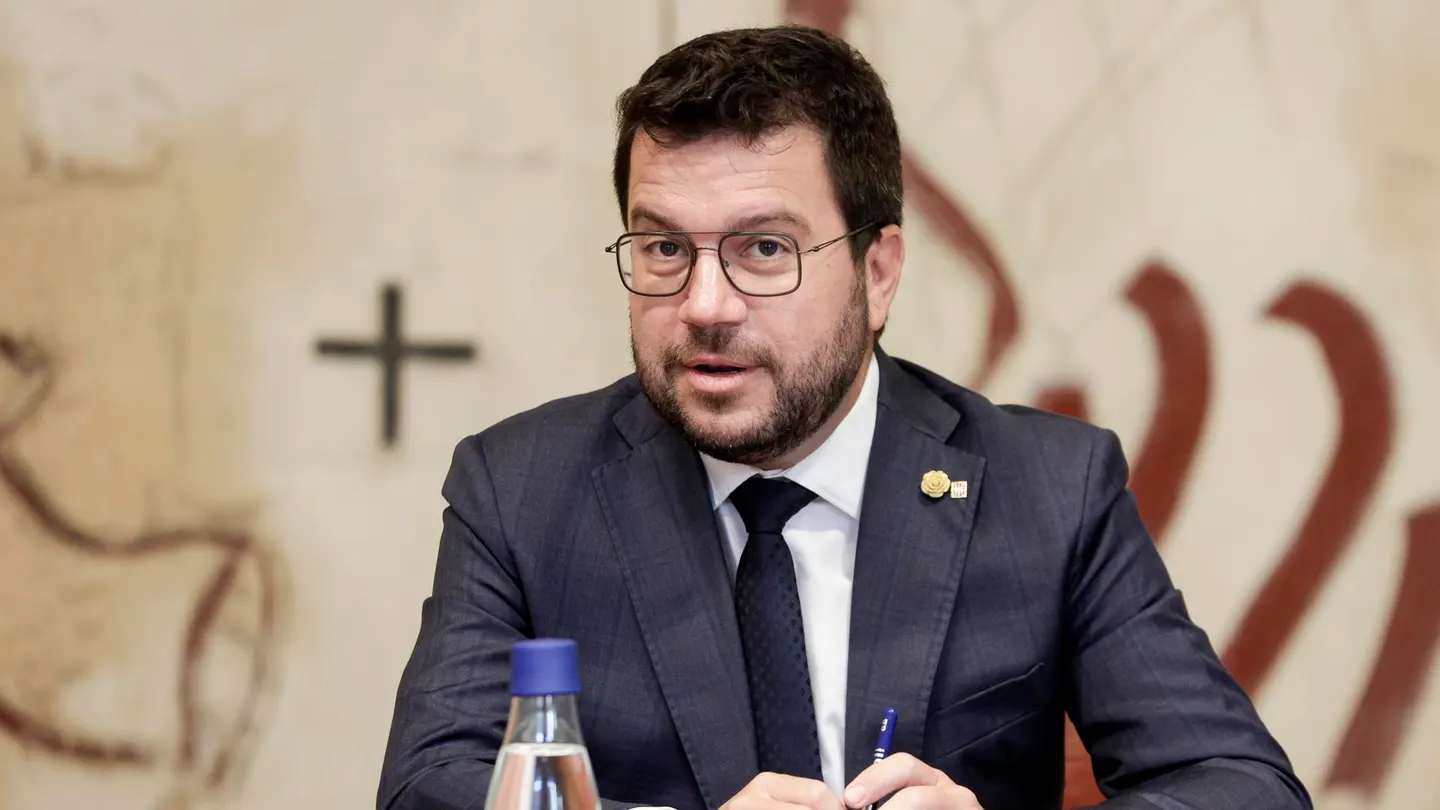 El presidente de la Generalitat Pere Aragonès. El presidente de la Generalitat Pere Aragonès.