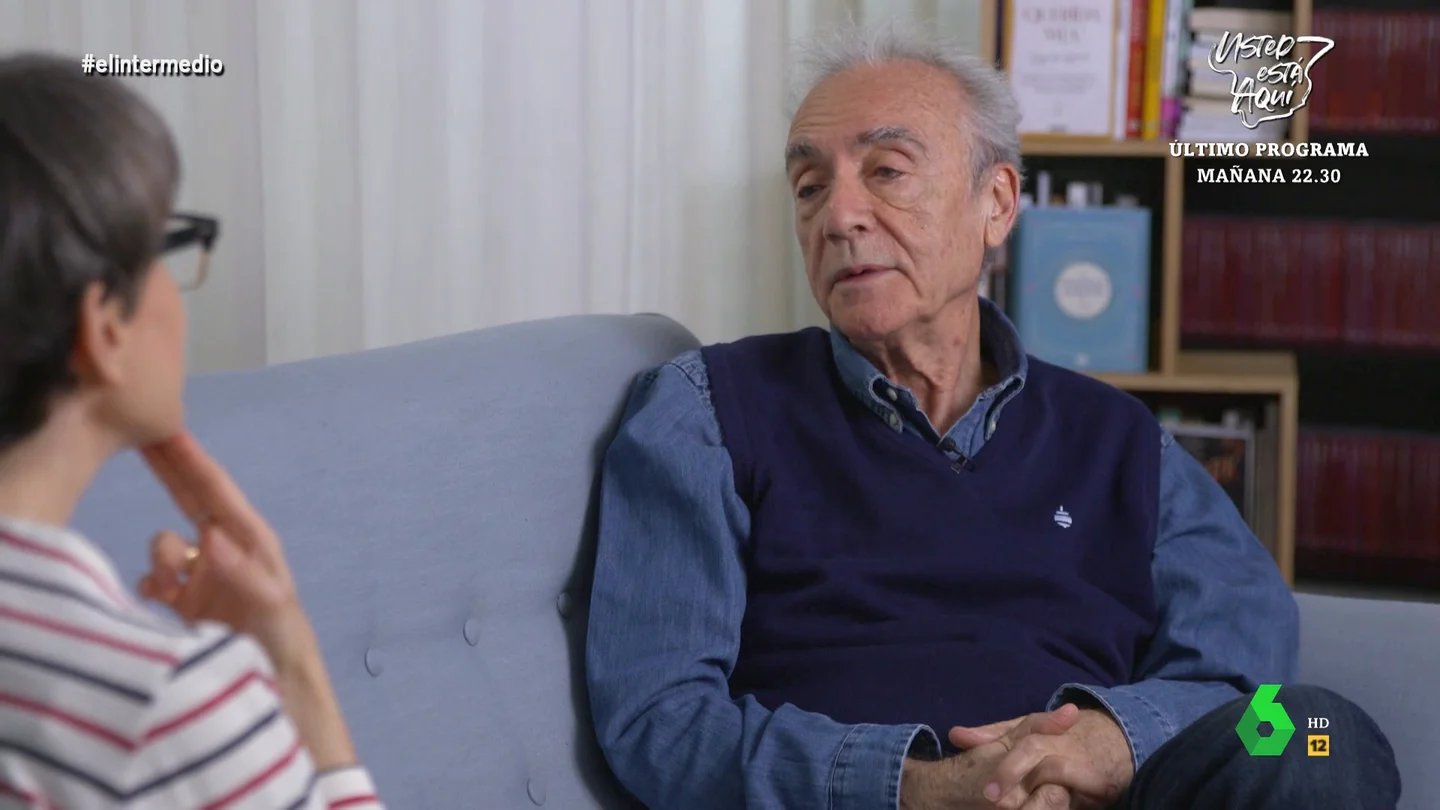 Juan José Millás confiesa a Thais Villas su experiencia con un medicamento: "Era adicta toda la tercera edad y yo" Juan José Millás confiesa a Thais Villas su experiencia con un medicamento: "Era adicta toda la tercera edad y yo"
