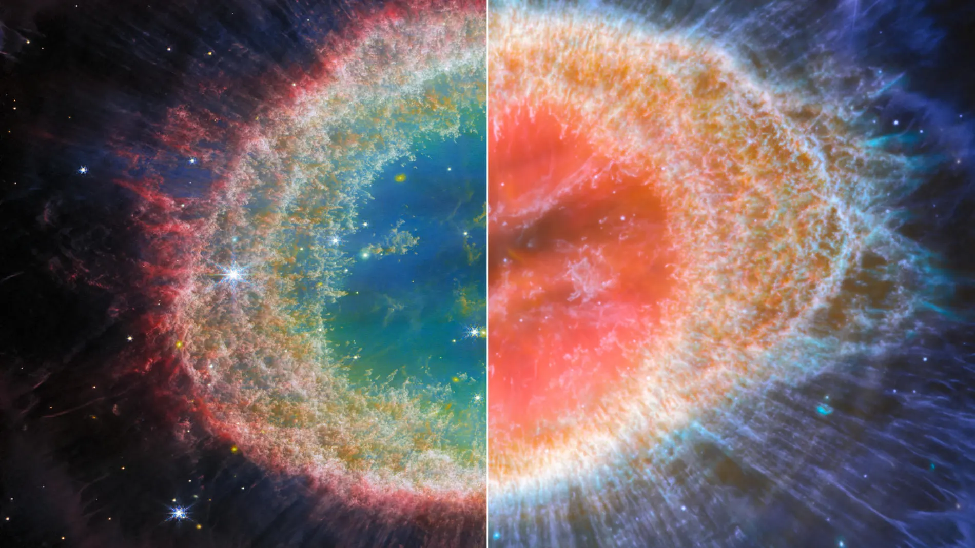 El telescopio James Webb desvela nuevas imágenes sin precedentes de la Nebulosa del Anillo