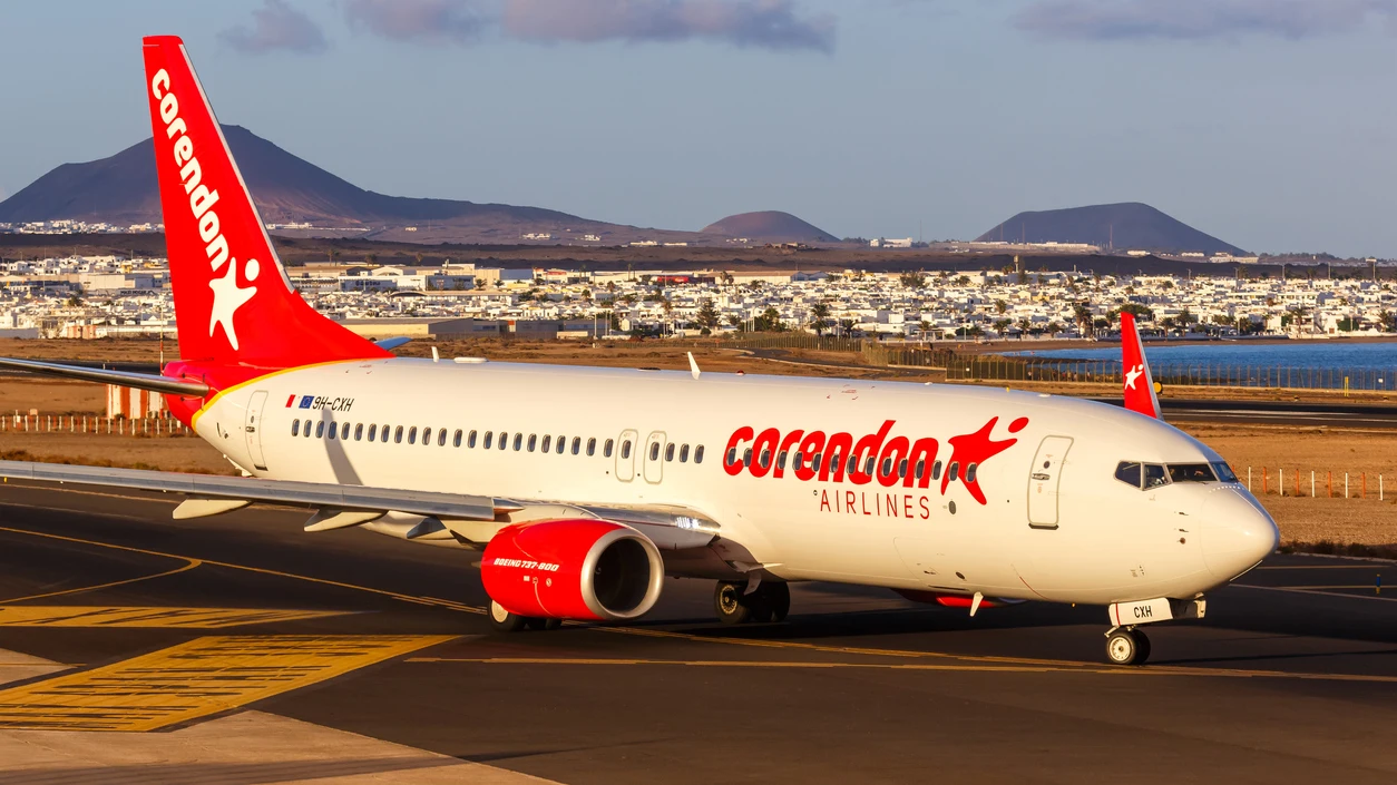 Avi&oacute;n de la aerol&iacute;nea Corendon