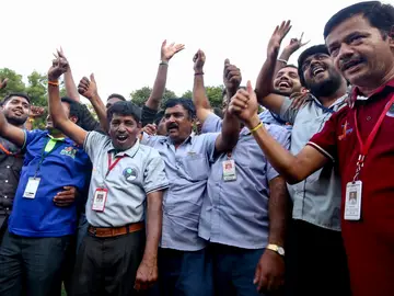 La misión espacial de la India detecta presencia de azufre en el polo sur de la Luna La misión espacial de la India detecta presencia de azufre en el polo sur de la Luna