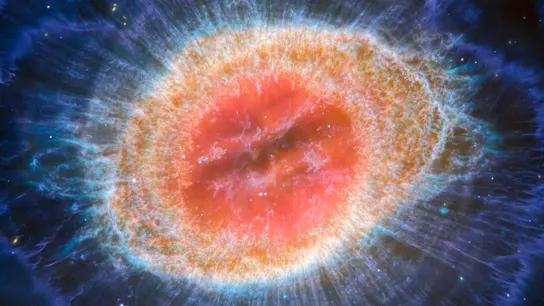 Imágenes de la Nebulosa del Anillo captadas por el telescopio espacial James Webb de la NASA/ESA/CSA Imágenes de la Nebulosa del Anillo captadas por el telescopio espacial James Webb de la NASA/ESA/CSA