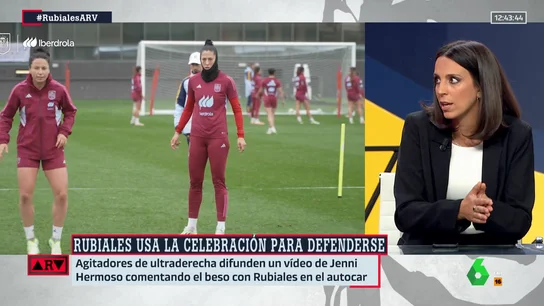 Andrea Segura, tajante sobre las imágenes de Jenni Hermoso: "No exime el delito" Andrea Segura, tajante sobre las imágenes de Jenni Hermoso: "No exime el delito"