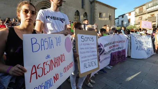 Concentración tras el asesinato machista en Béjar, Salamanca. Concentración tras el asesinato machista en Béjar, Salamanca.