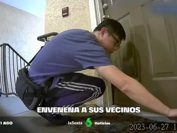Un hombre envenena a sus vecinos inyectando bajo su puerta una sustancia compuesta de opiáceos 
