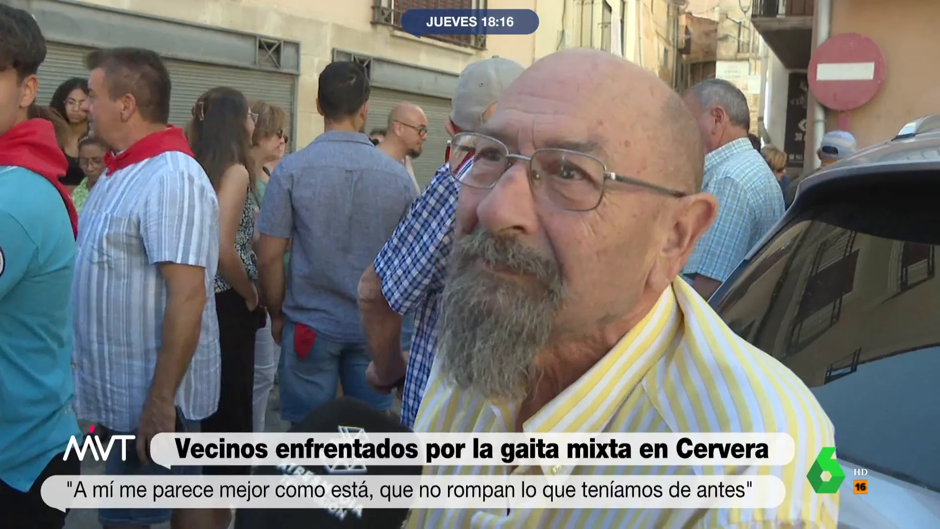 MVT El machismo en Cervera por su baile de la gaita: "Las mujeres son unas cabronas que pican a los hombres"