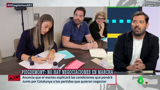 El periodista Alberto Ruiz Valdivia, en Al Rojo Vivo. ARV- "Feijóo quiere una foto con Junts y es la incoherencia máxima": Valdivia