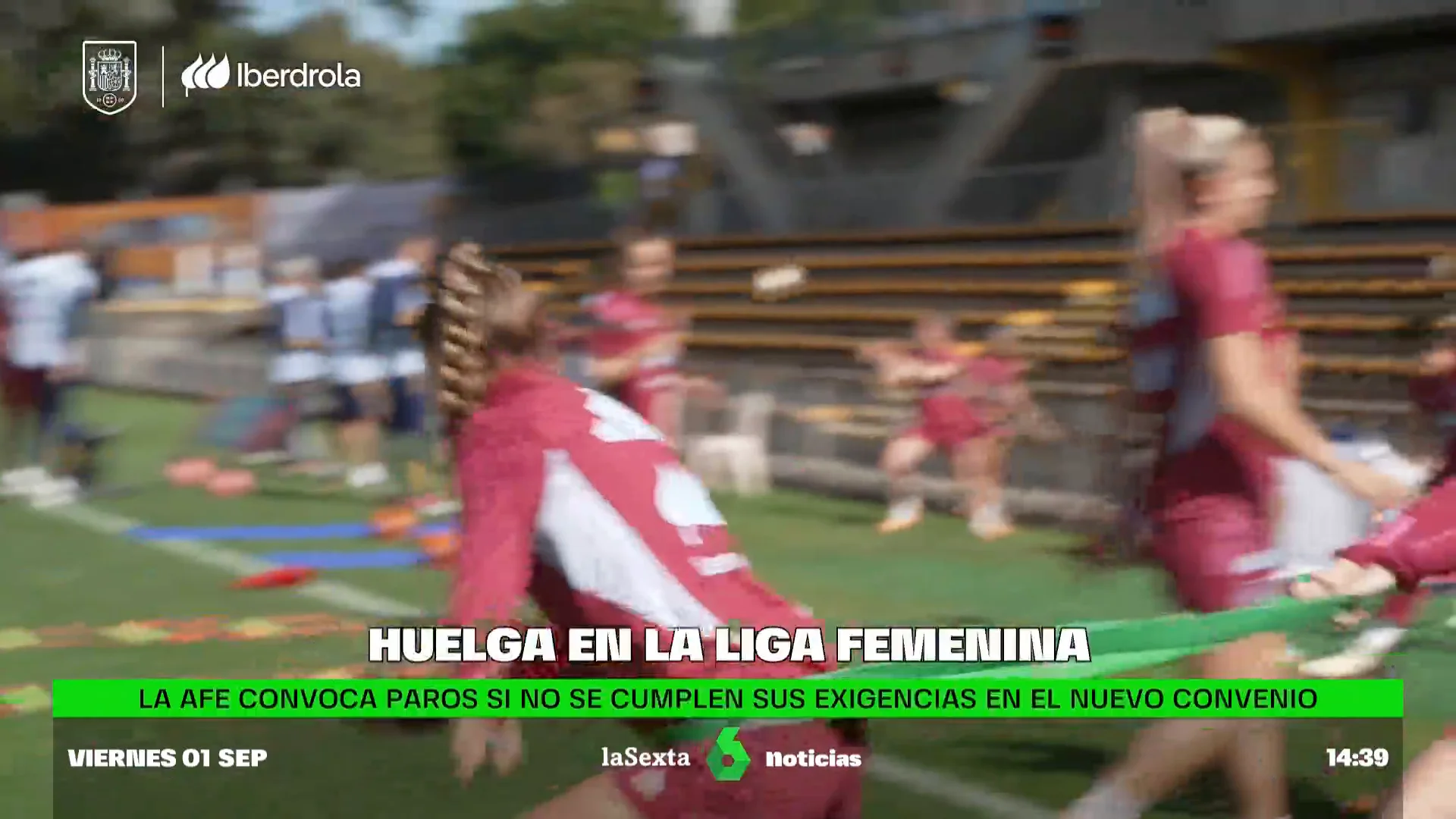 huelga Liga F