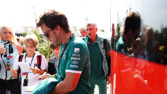 Fernando Alonso en Monza Fernando Alonso en Monza