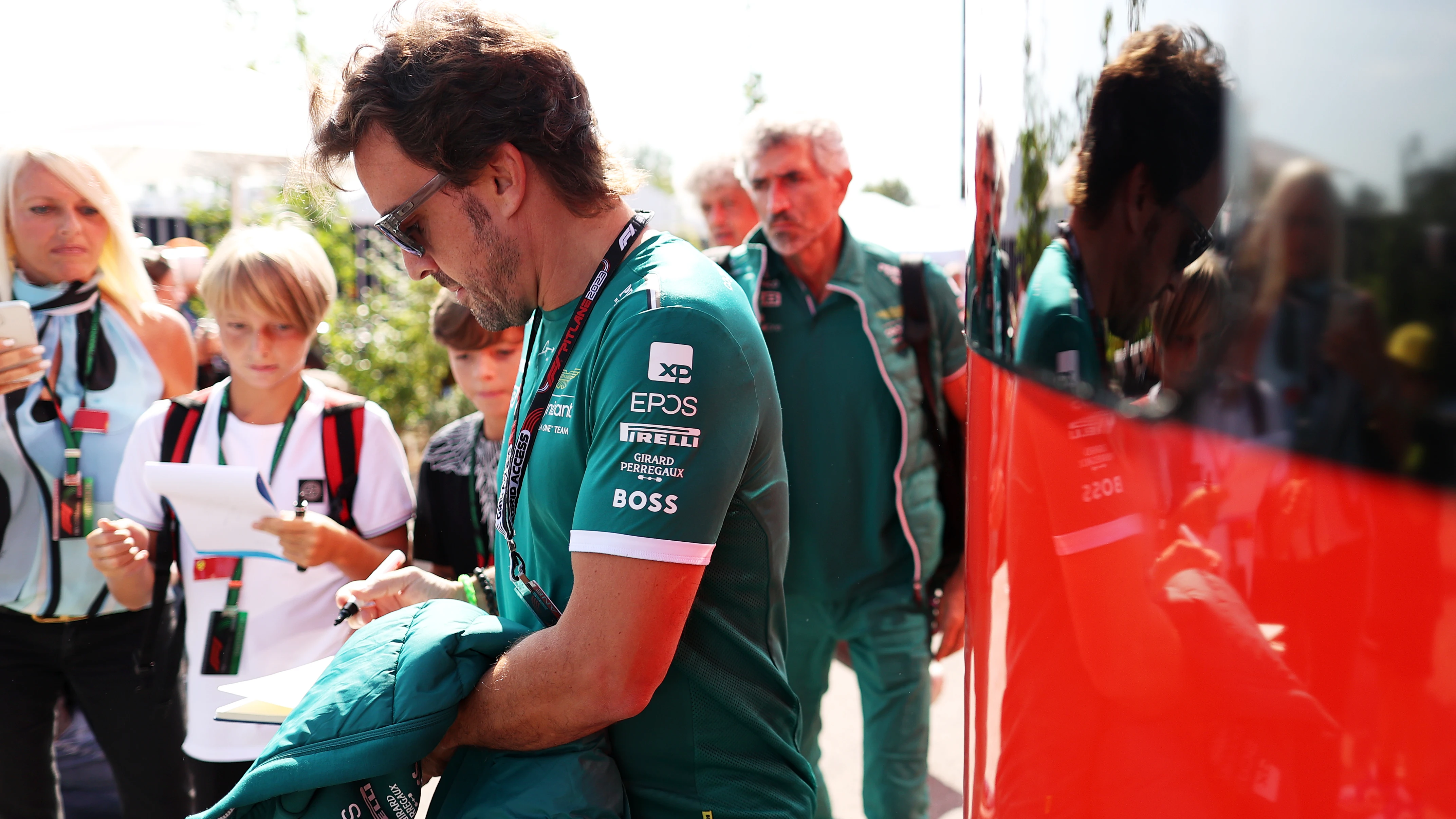 Fernando Alonso en Monza