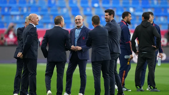 Luis Rubiales y Luis de la Fuente Luis Rubiales y Luis de la Fuente