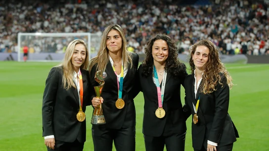 Olga Carmona, Misa Rodríguez, Ivana Andrés y Tere Abelleira Olga Carmona, Misa Rodríguez, Ivana Andrés y Tere Abelleira