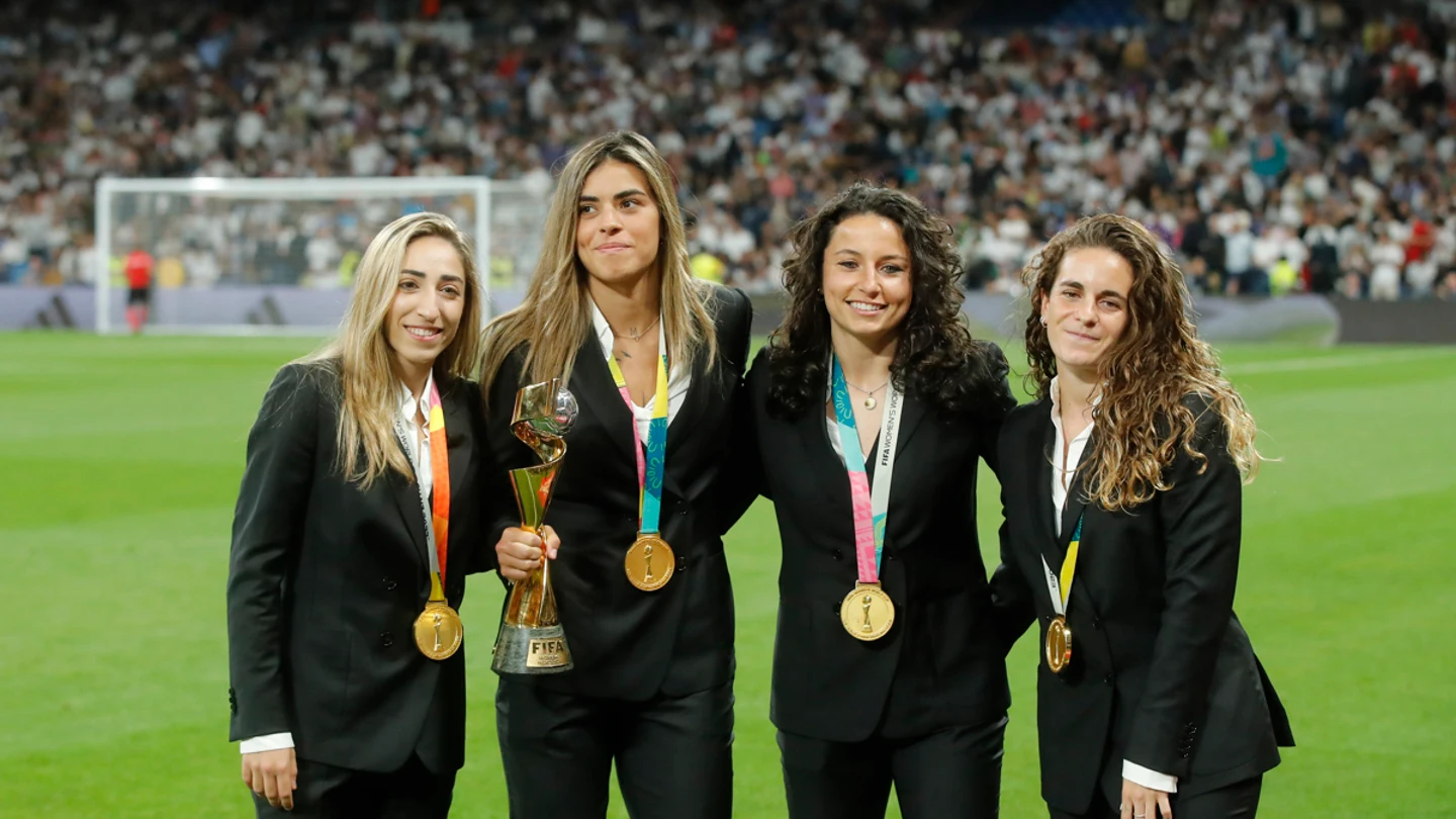 Olga Carmona, Misa Rodríguez, Ivana Andrés y Tere Abelleira Olga Carmona, Misa Rodríguez, Ivana Andrés y Tere Abelleira