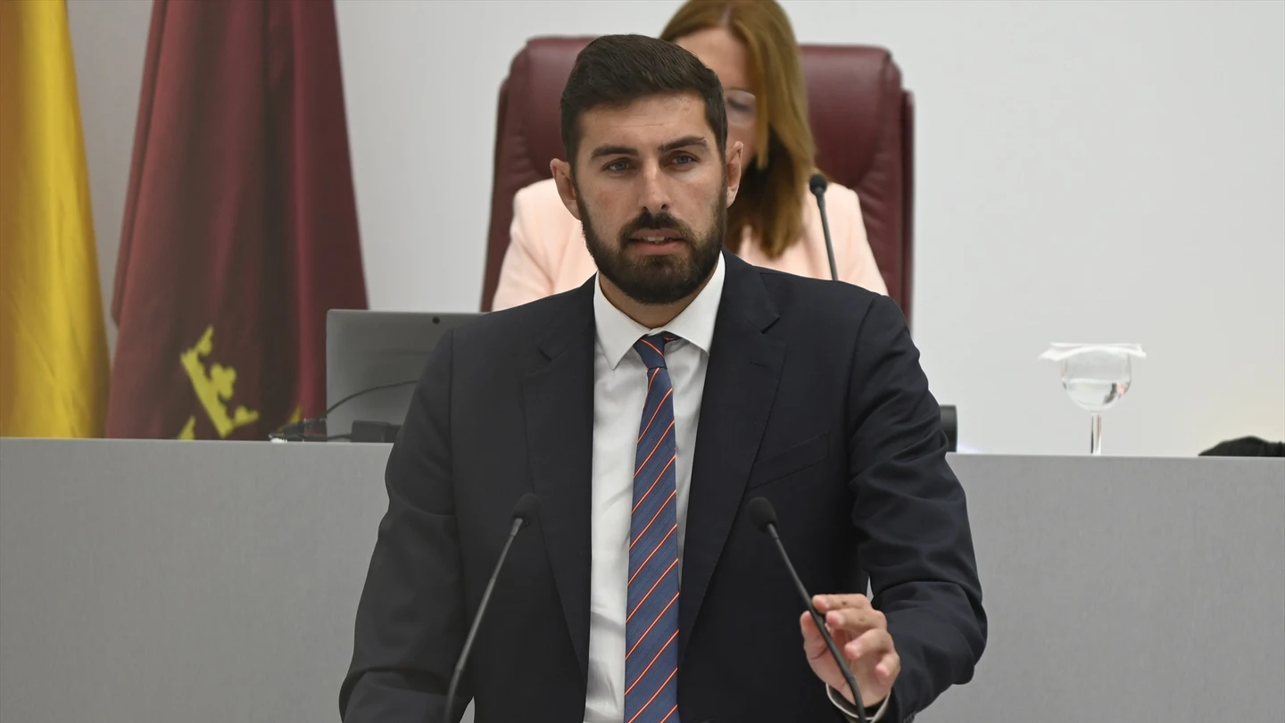 El presidente de Vox en Murcia, José Ángel Antelo. El presidente de Vox en Murcia, José Ángel Antelo.