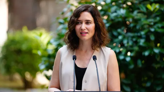 Imagen de la presidenta de la Comunidad de Madrid, Isabel Díaz Ayuso. Imagen de la presidenta de la Comunidad de Madrid, Isabel Díaz Ayuso.