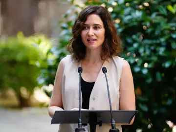 Imagen de la presidenta de la Comunidad de Madrid, Isabel Díaz Ayuso.