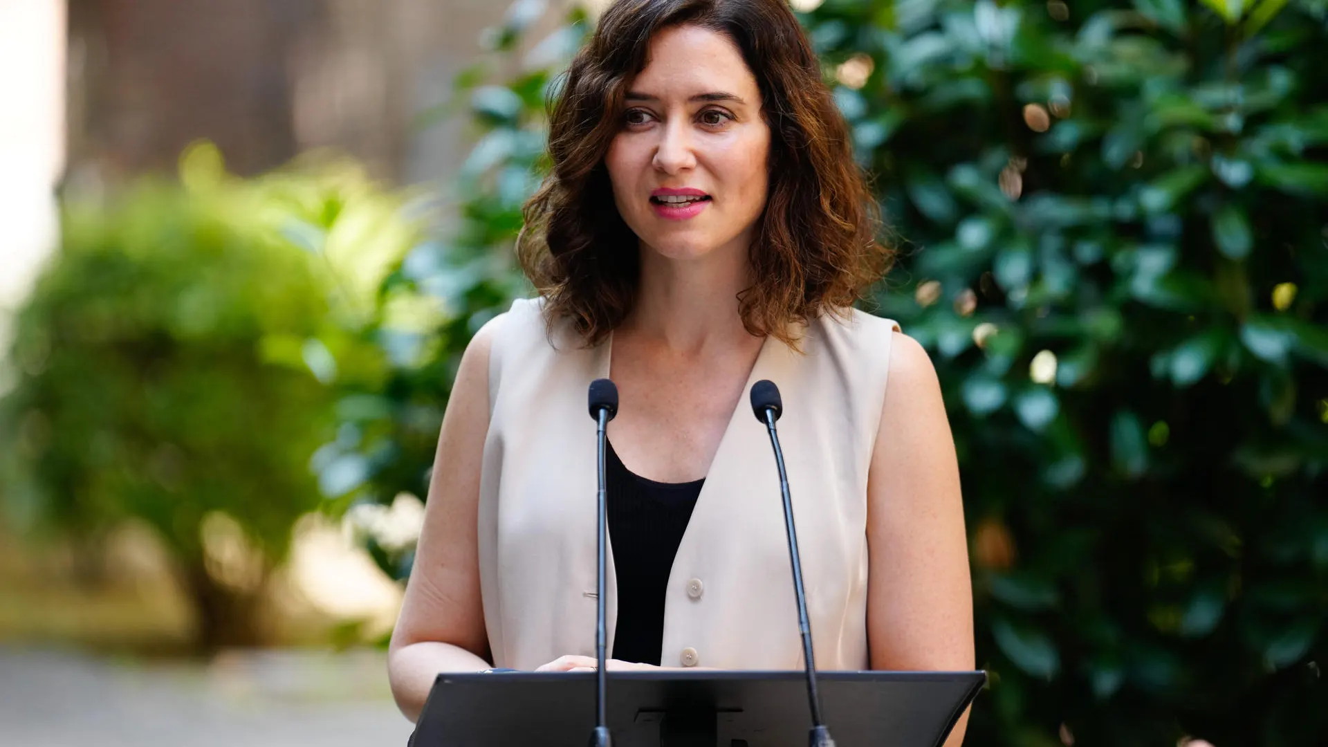 Imagen de la presidenta de la Comunidad de Madrid, Isabel Díaz Ayuso.