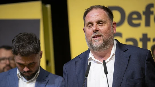 El presidente de ERC, Oriol Junqueras. El presidente de ERC, Oriol Junqueras.