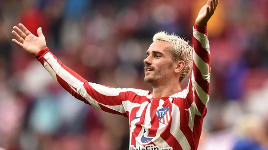 Antoine Griezmann, con el Atlético Antoine Griezmann, con el Atlético