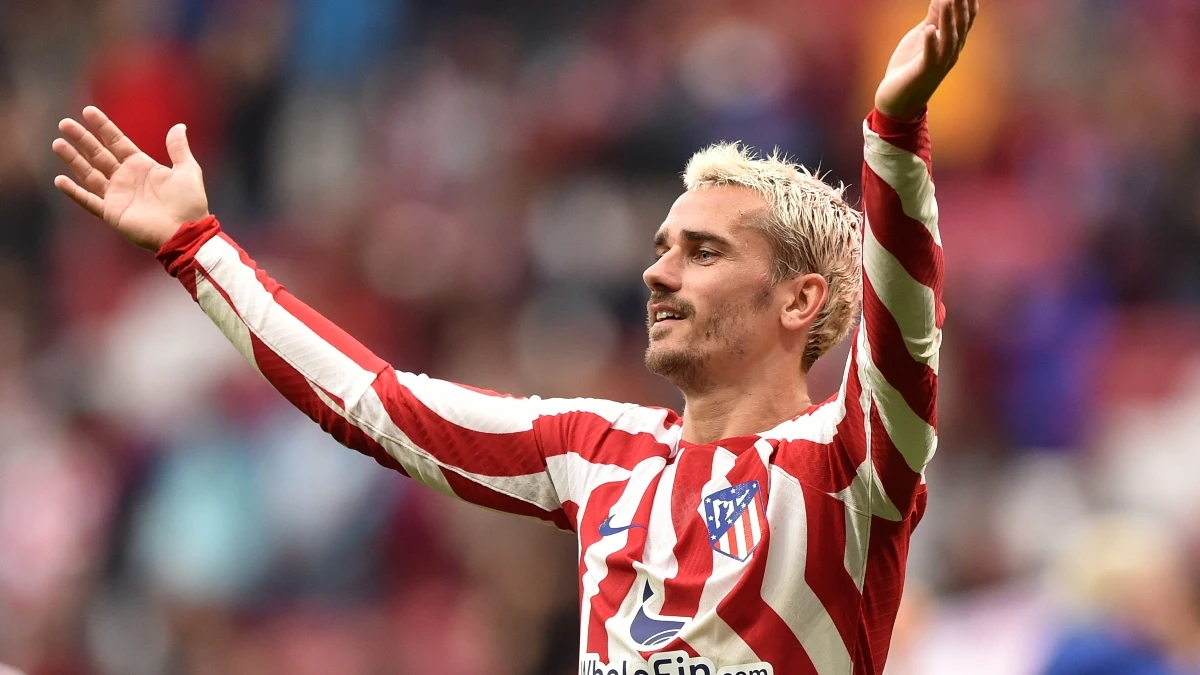 Antoine Griezmann, con el Atlético