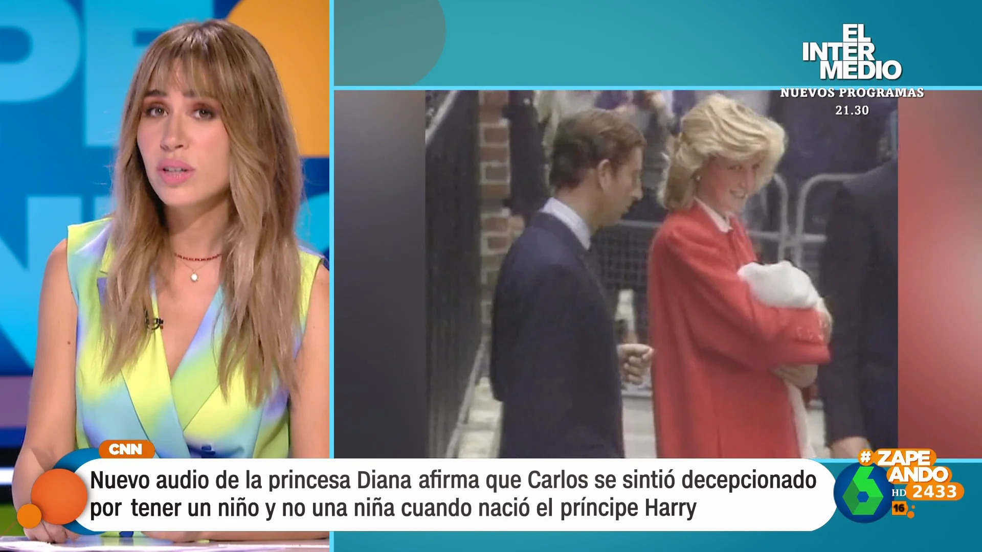 El audio inédito de Lady Di en el que confiesa las duras palabras de Carlos hacia Harry