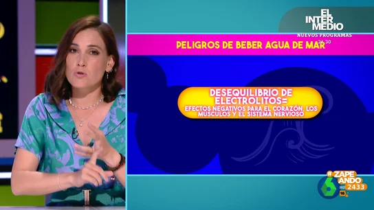 Deshidratación e irritación del estómago: Boticaria García explica los peligros de la 'Dieta del Delfín' Deshidratación e irritación del estómago: Boticaria García explica los peligros de la 'Dieta del Delfín'