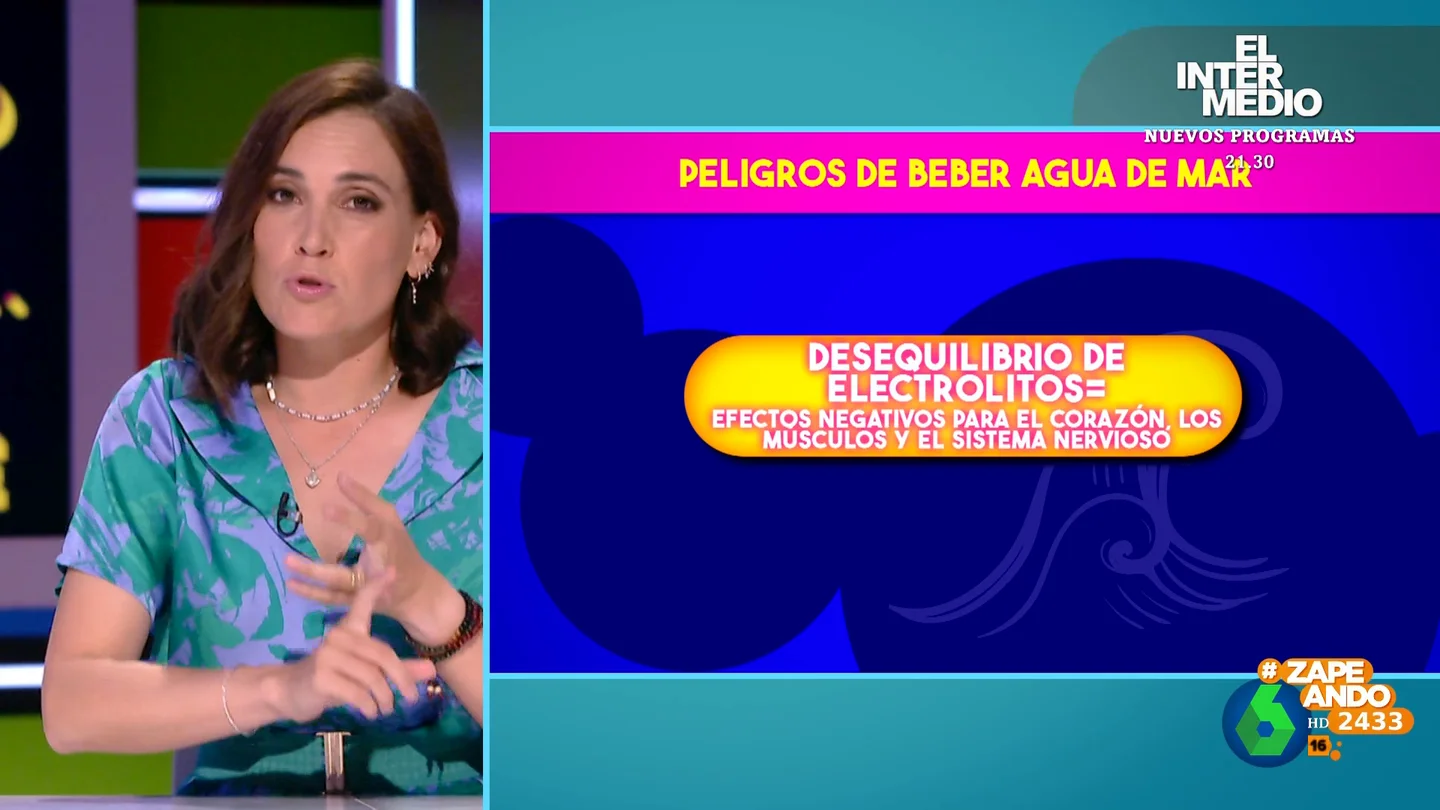 Deshidratación e irritación del estómago: Boticaria García explica los peligros de la 'Dieta del Delfín' Deshidratación e irritación del estómago: Boticaria García explica los peligros de la 'Dieta del Delfín'